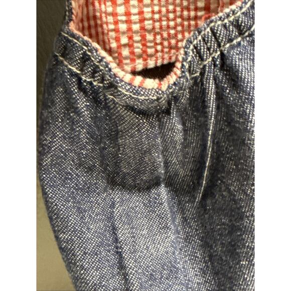 SAMARA Girls Denim Jumper dress Vintage 80’s y2k Size 4 - Picture 8 of 12